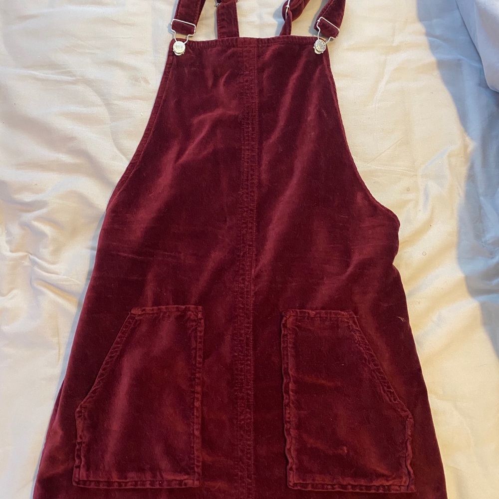 Topshop overall dress